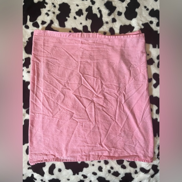 Freedom Pastel Pink Embroidered Fairy Wrap Skirt - Picture 6 of 12